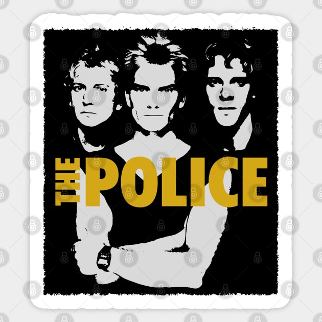 The Police Fan Art Sticker by Timeless Chaos